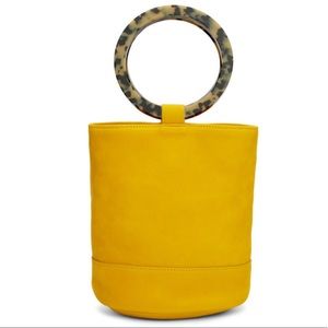 Simon Miller Yellow Suede Bag